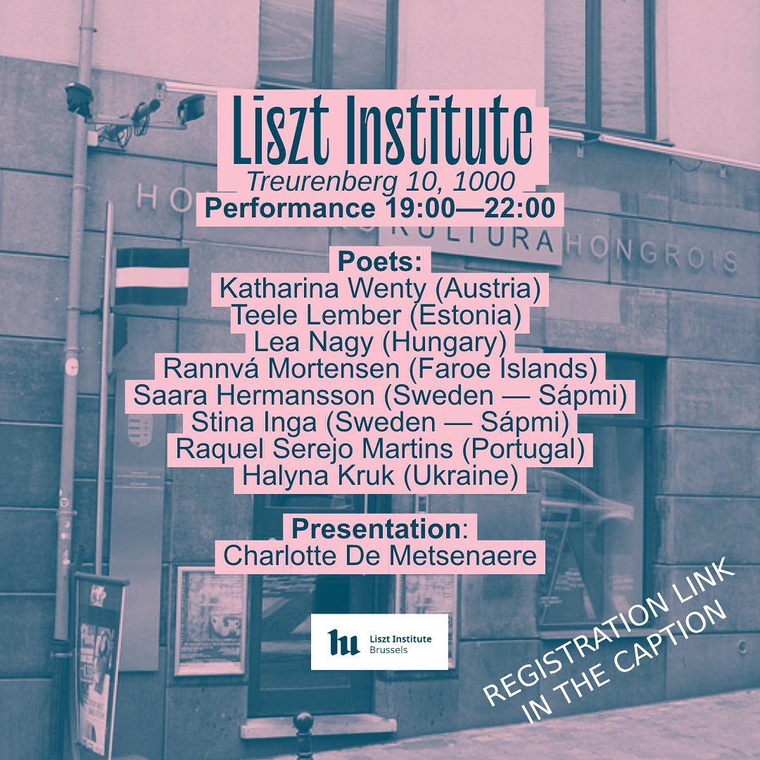 Festival closing event @ Liszt Institute Brussels - 30/09 - 7PM